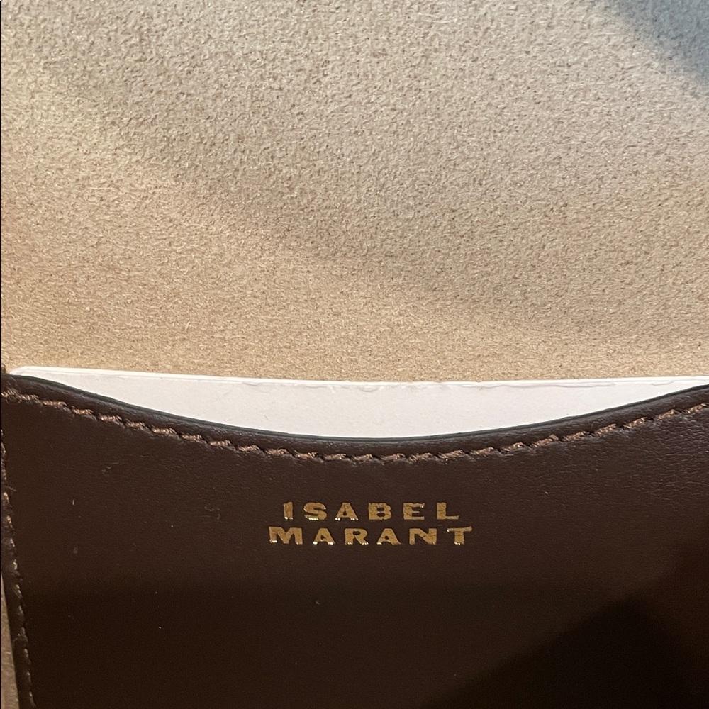 Isabel Marant Dark Brown Suede Studded Belt Bag - Picture 5 of 7